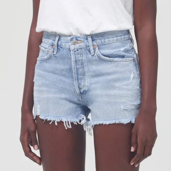 Agolde Pants - Agolde Parker jean shorts